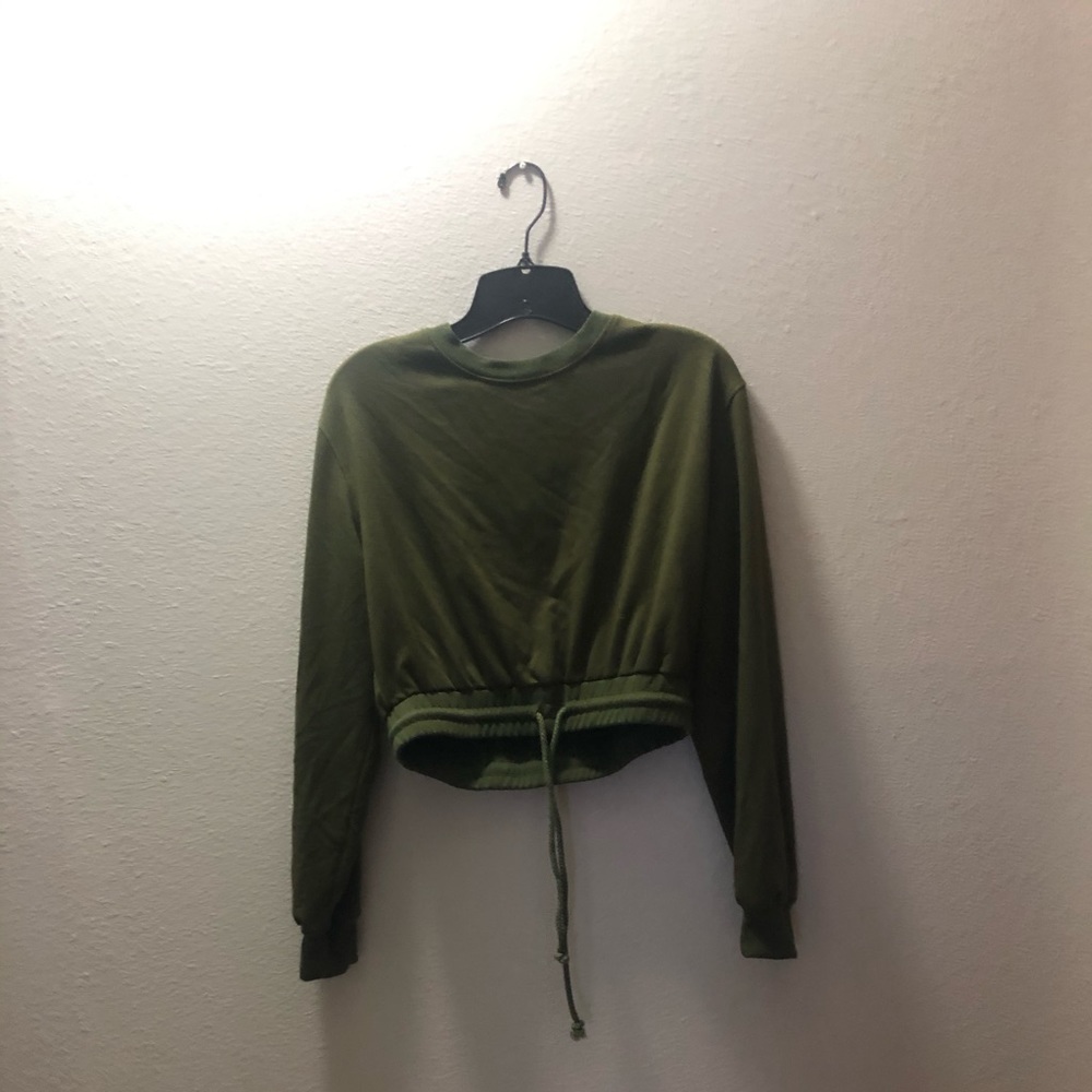 Pac Sun Cropped Crewneck